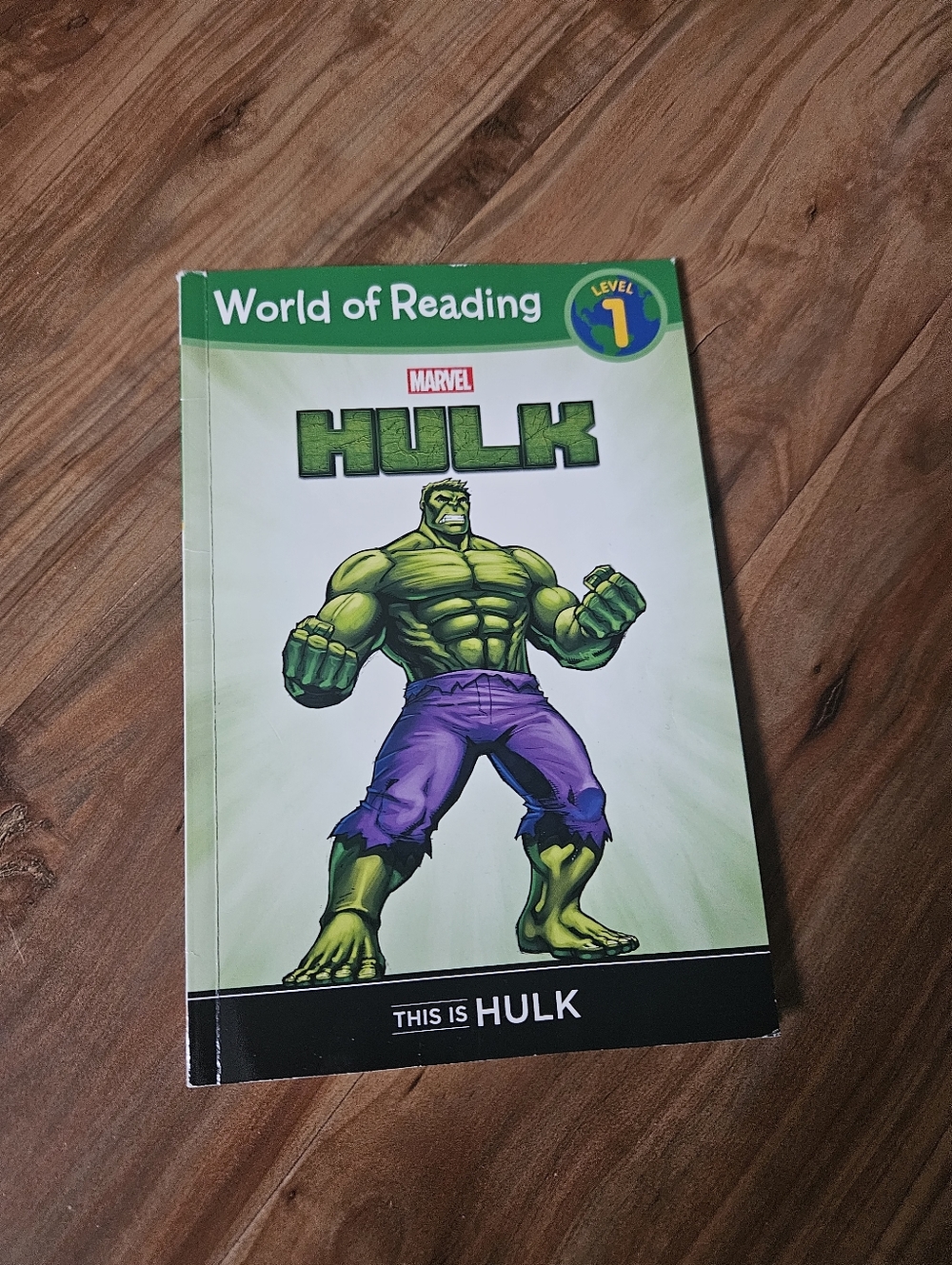 Marvel Hulk Reader — Green & Purple Book